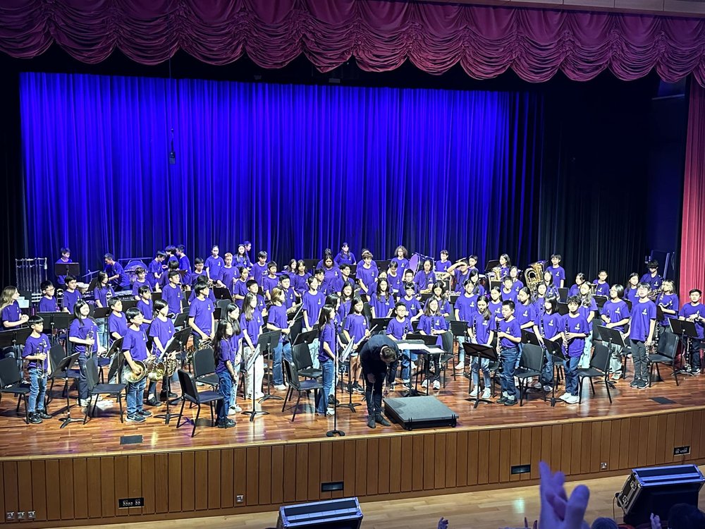 Another moment while they're performing during the MusicFest.