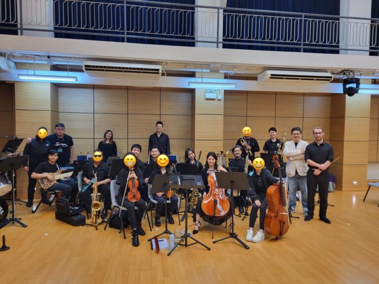 Pure Orchestral Centre Addams Family school musical collaboration