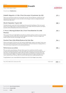ABRSM Grade 1 Piano Distinction
