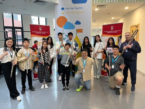 Ringo Chan at Dulwich College Puxi Shanghai