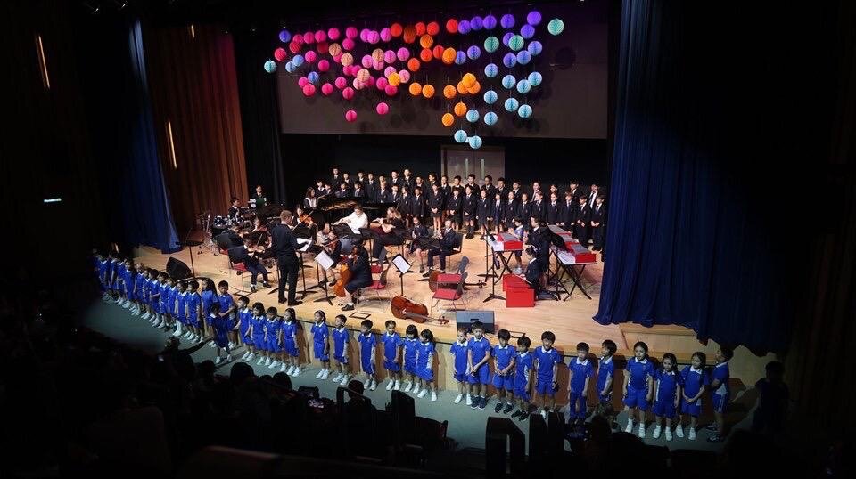 Pure Orchestral Centre presents a collaborative performance featuring its orchestra, chorus and children's choir on the stage of Youth Square Hong Kong.