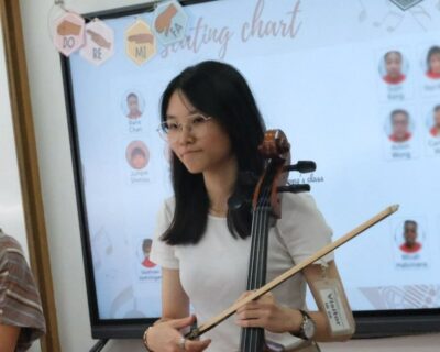 Meet Sophie, who's passionate in teaching violin and cello!
